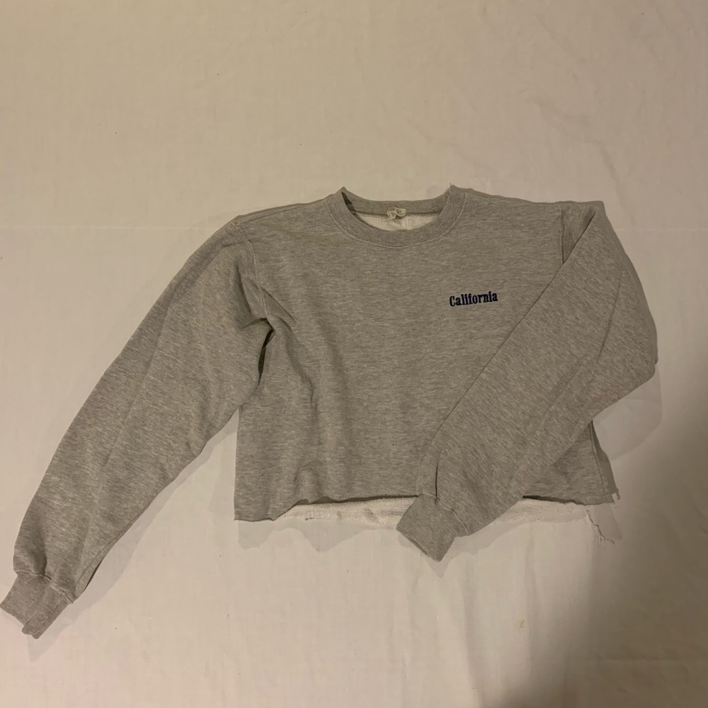 John Galt Worn Cropped California Sweatshirt